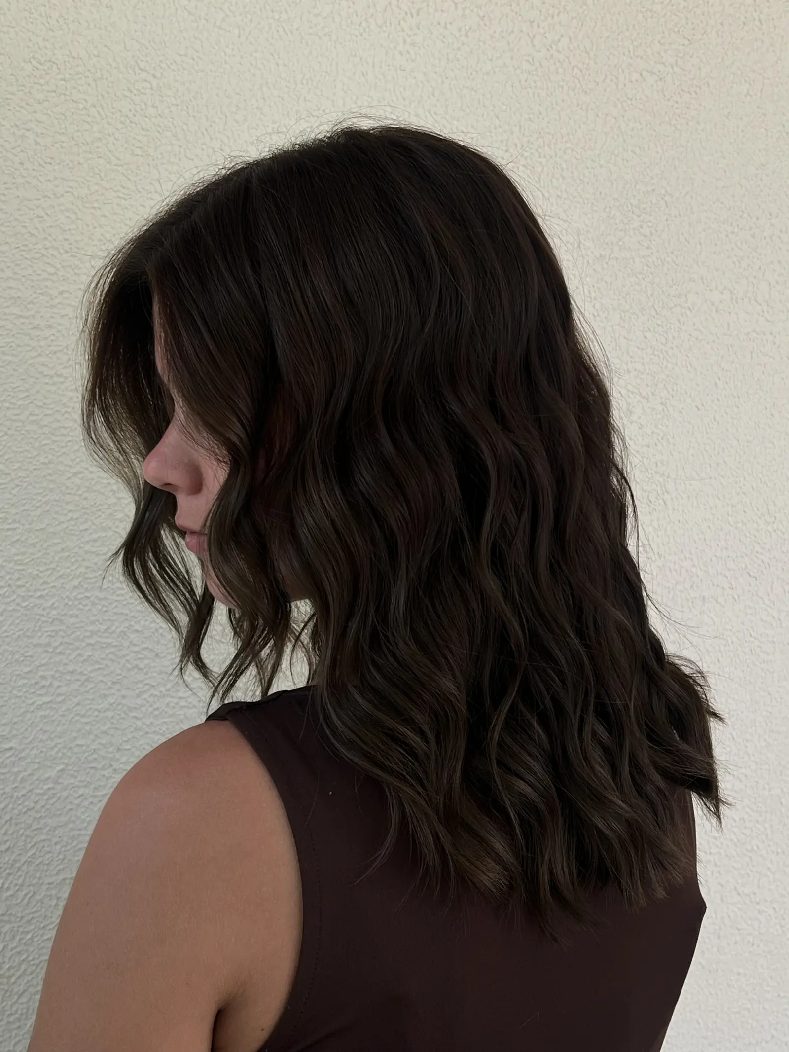 Artisan color client 06, Day Hair Habit salon Bali, dark brown hair