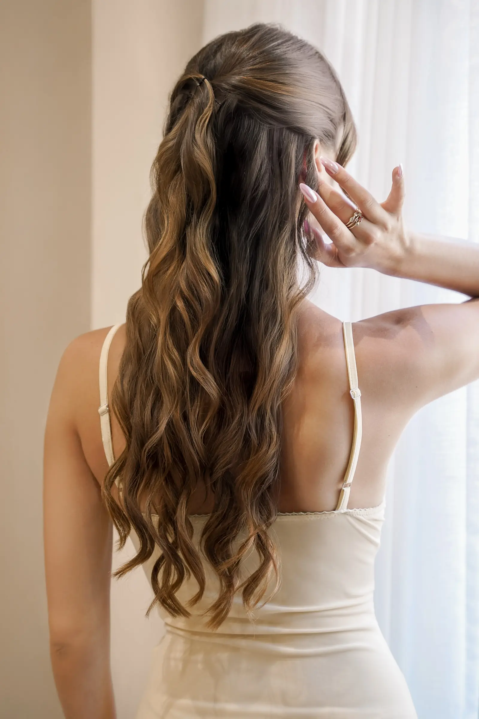 The blow-dry finish