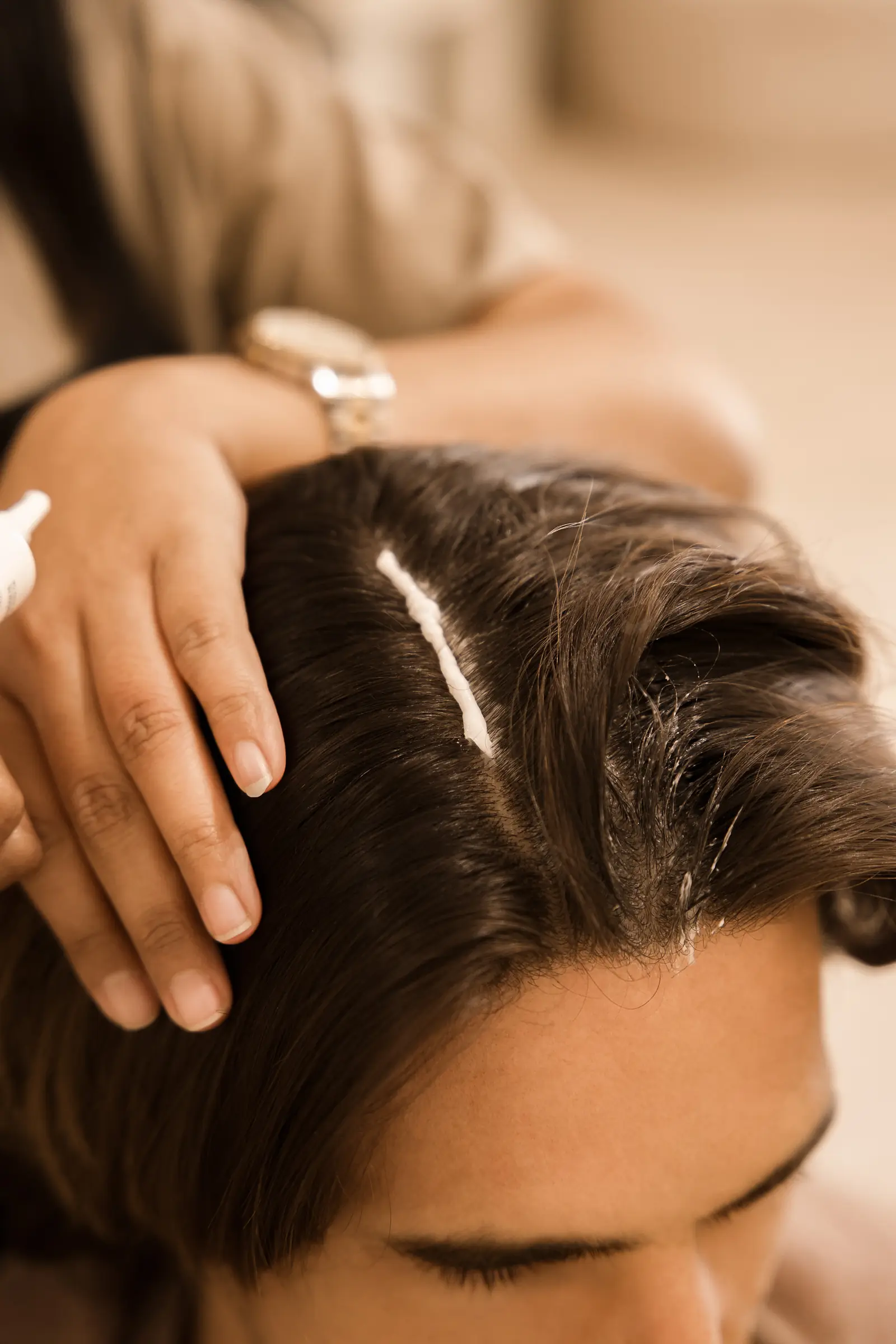 Product applied directly to the roots